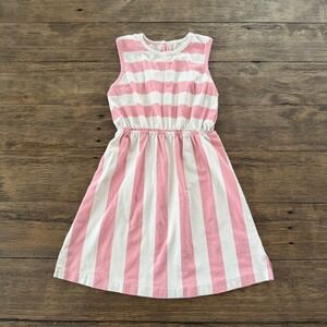 Play Condition Dot Australia Girls Striped Sleeveless Elastic Waist Dress Size 6